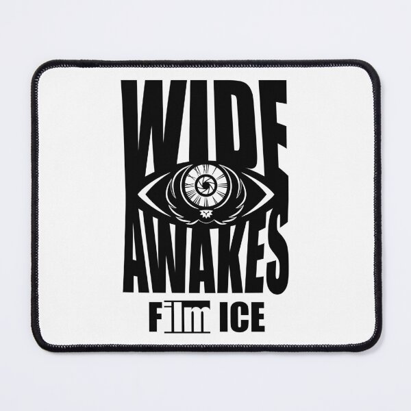 Item preview, WIDE AWAKES Film ICE F ICE legal observers (black text version) designed and sold by Winner Chicken Dinner Designs.