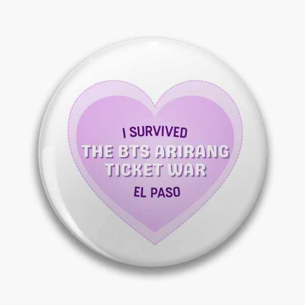 Item preview, BTS Arirang Tour El Paso designed and sold by Releasethebats.