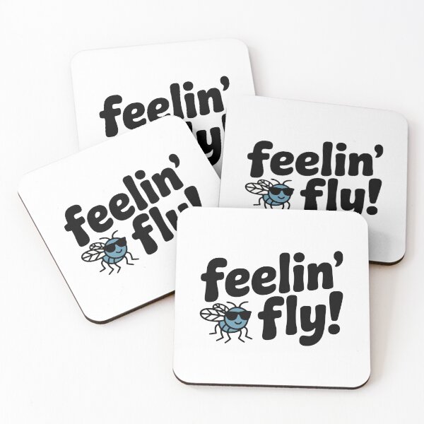Item preview, Feelin' Fly! Cute Fly Pun designed and sold by PMCreative.