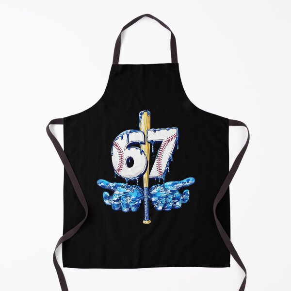 Item preview, 67 Baseball Number Ice Cream Drip Blue Camo Style designed and sold by miaa-artistshop.