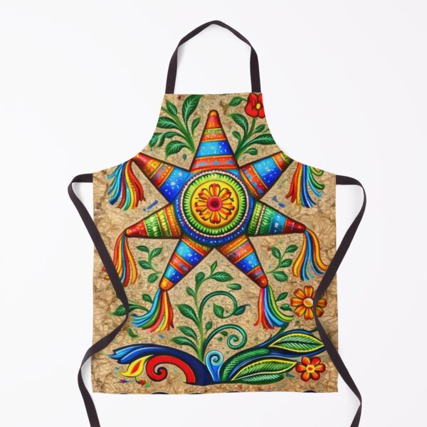 Item preview, Traditional Mexican Star Piñata Artwork designed and sold by mythographiaart.