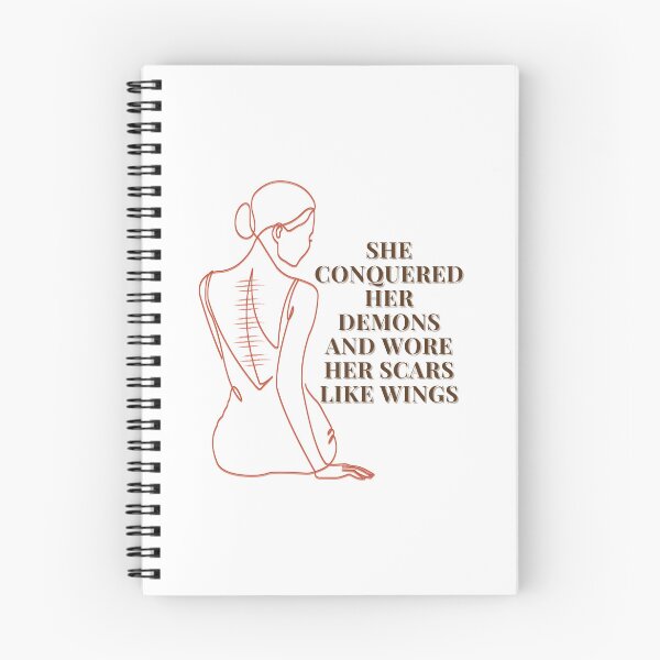 Item preview, Scoliosis motivation| Spinal fusion| Scoliosis warrior|Scoliosis Journey – Spinal Fusion Spine Illustration designed and sold by Sanjyoti patil.