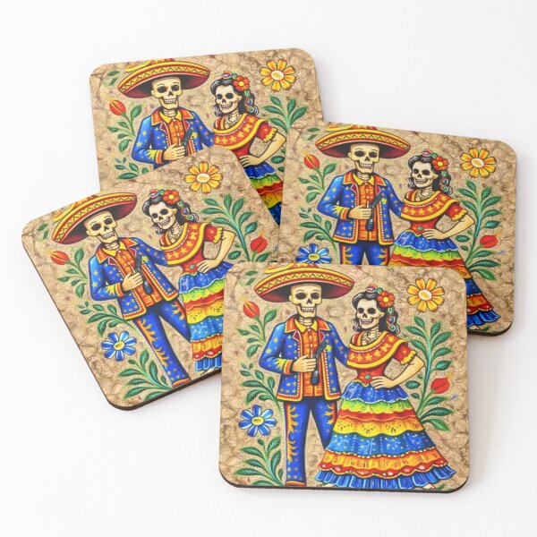 Item preview, Catrina and Catrin Day of the Dead designed and sold by mythographiaart.