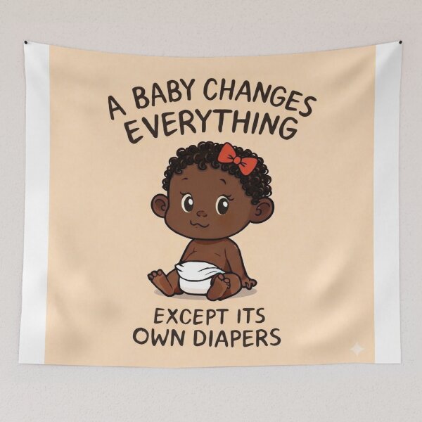 Item preview, Funny Black Baby Girl Item designed and sold by JW Best Life Ever Designs and More.