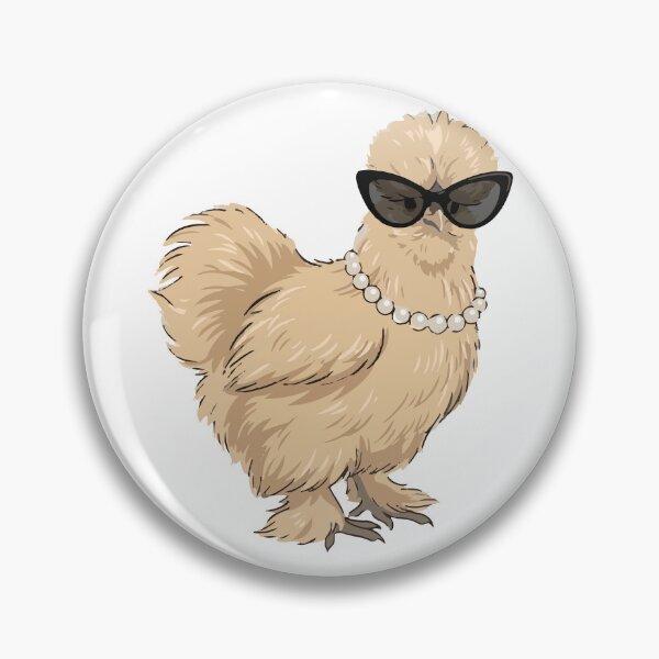 Item preview, Boujee Farm Girl Silkie Chicken With Pearls designed and sold by Petzzz.