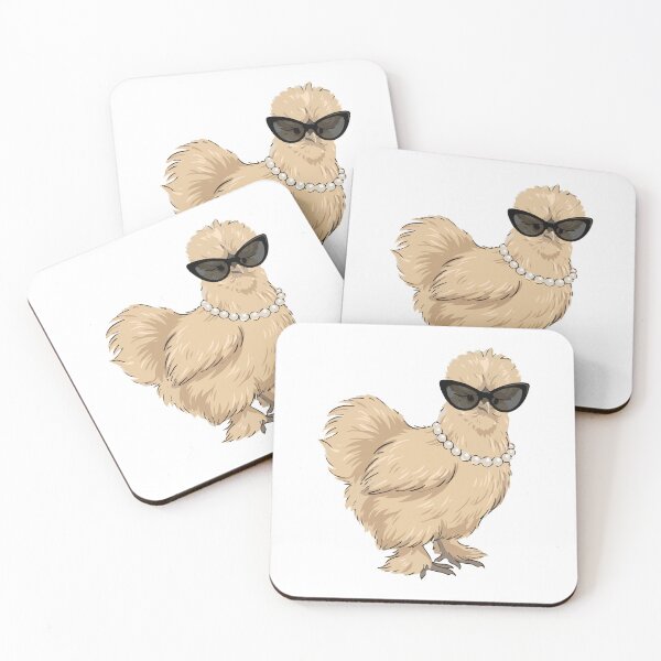 Item preview, Boujee Farm Girl Silkie Chicken With Pearls designed and sold by Petzzz.
