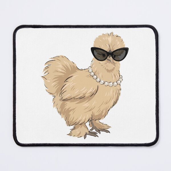 Item preview, Boujee Farm Girl Silkie Chicken With Pearls designed and sold by Petzzz.
