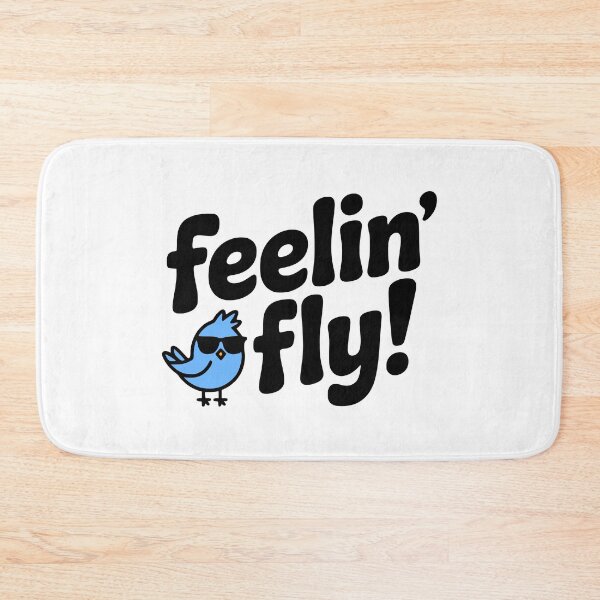 Item preview, Feelin' Fly! Cute Bird Pun designed and sold by PMCreative.
