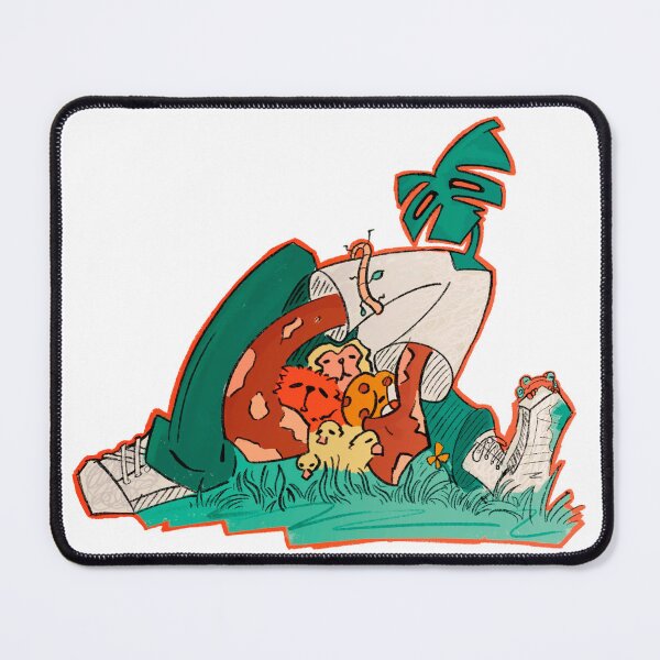 Item preview, Monstera Plant Head Plant Dad with Sneakers designed and sold by guilhermemouca.