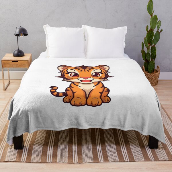 Item preview, Cute Baby Tiger Sticker designed and sold by Teewave-Ashish.