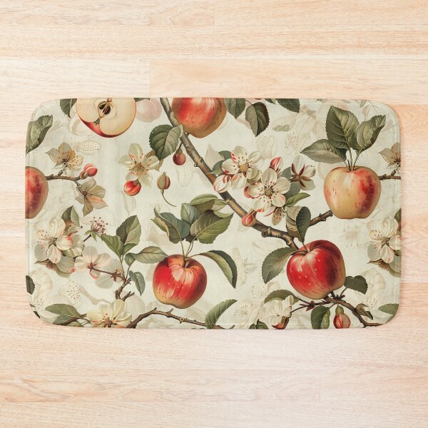 Item preview, Victorian Garden – Apple Blossoms & Apples in Spring designed and sold by GildedPagesCo.