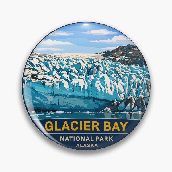 Item preview, Glacier Bay National Park Sticker designed and sold by Gideon Emmerich.