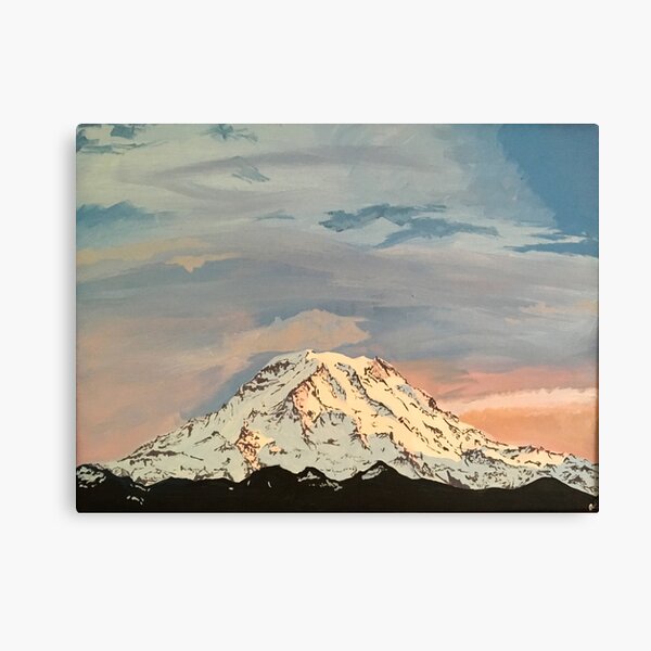 Mount Rainier Canvas Prints | Redbubble