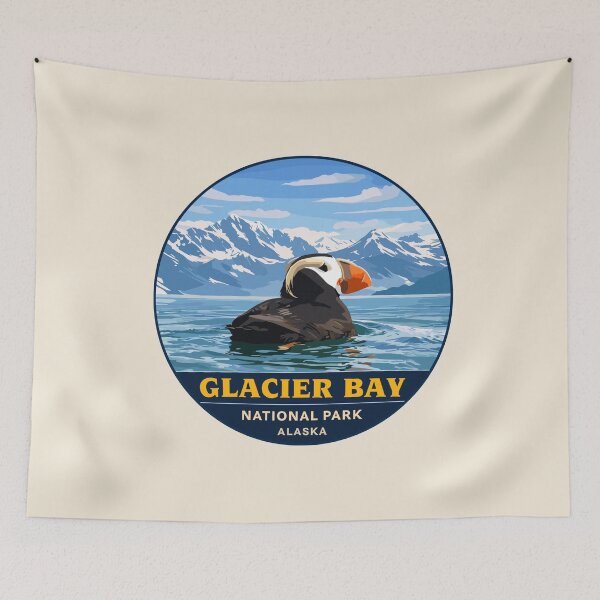 Item preview, Glacier Bay National Park Sticker designed and sold by Gideon Emmerich.