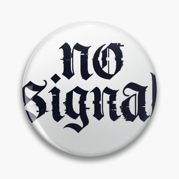 Item preview, logotipo sin señal designed and sold by Chaos-Approved.