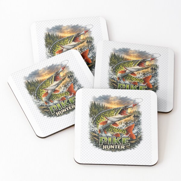 Item preview, Pike Hunter – Predator Fishing Artwork designed and sold by ViralColor.