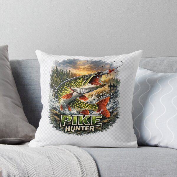 Item preview, Pike Hunter – Predator Fishing Artwork designed and sold by ViralColor.