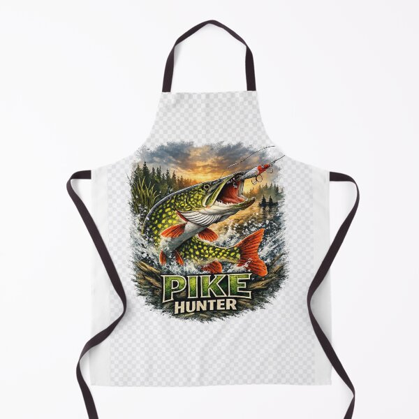 Item preview, Pike Hunter – Predator Fishing Artwork designed and sold by ViralColor.