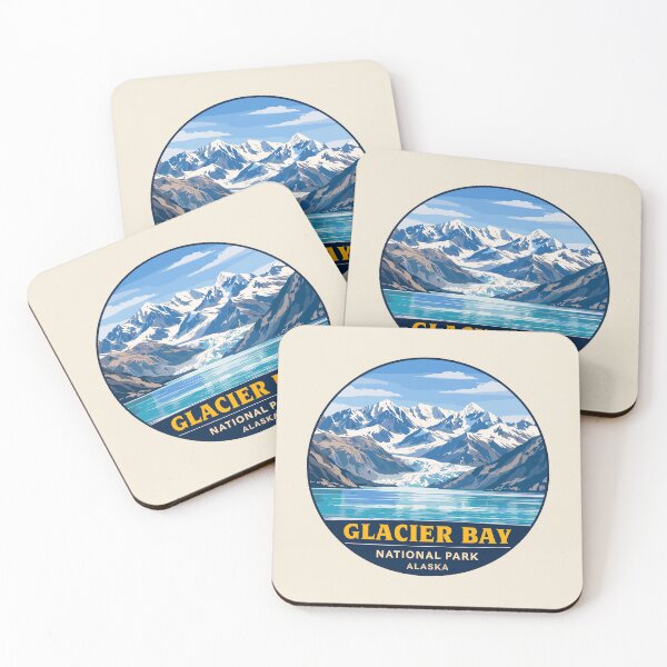 Item preview, Glacier Bay National Park Sticker designed and sold by Gideon Emmerich.