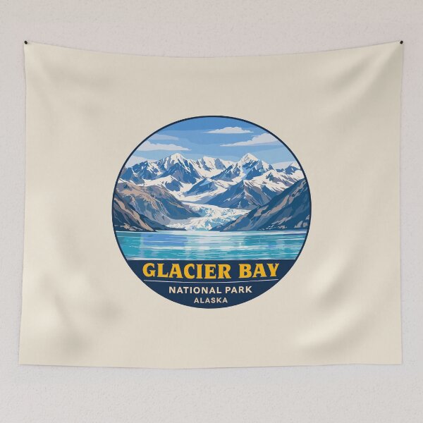 Item preview, Glacier Bay National Park Sticker designed and sold by Gideon Emmerich.