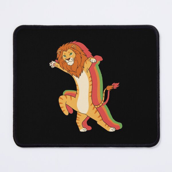 Item preview, Lion Mardi Gras Costume Dancing Carnival Illustration designed and sold by JEFDodsonArt.