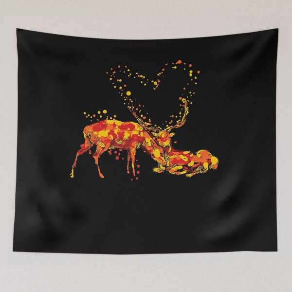 Item preview, Deers in love designed and sold by kharma zero.