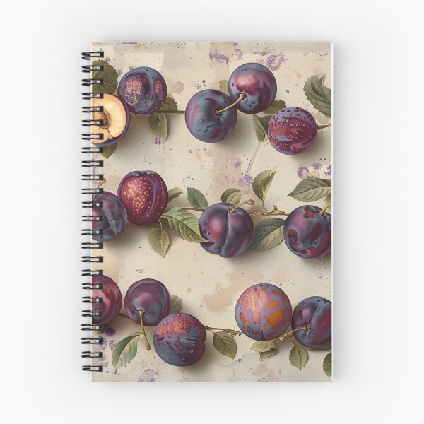 Item preview, Victorian Garden – Plums & Orchard Branches designed and sold by GildedPagesCo.