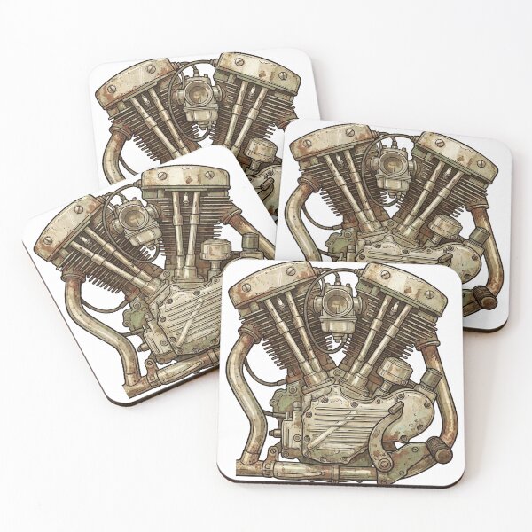 Item preview, Vintage Motorcycle Engine designed and sold by pictranoosa.