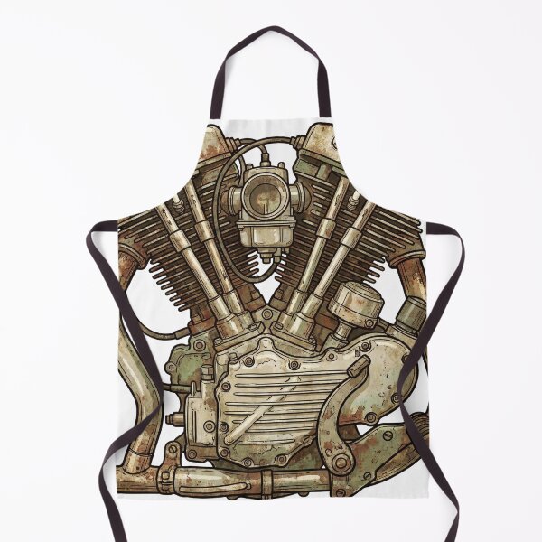 Item preview, Vintage Motorcycle Engine designed and sold by pictranoosa.