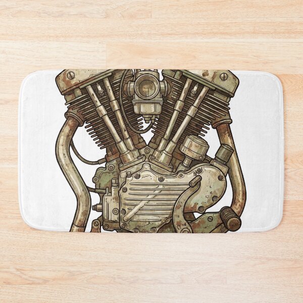 Item preview, Vintage Motorcycle Engine designed and sold by pictranoosa.