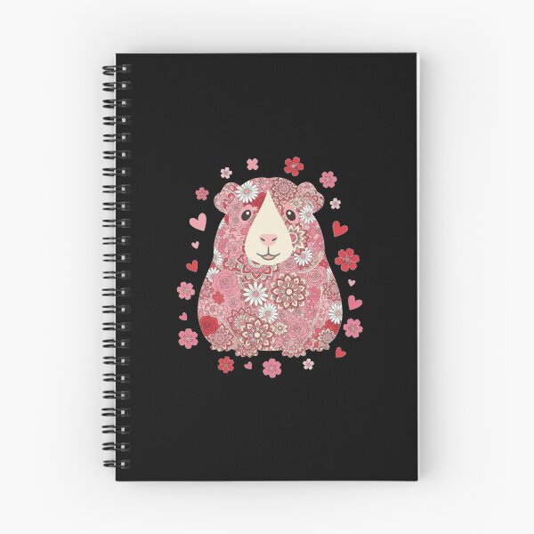 Item preview, Floral Guinea Pig Flower Lover Gift designed and sold by CORJIDOG-ART.