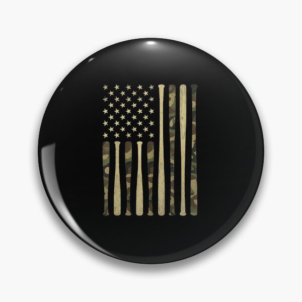 Item preview, Camo Baseball American Flag Patriotic Sports Style designed and sold by miaa-artistshop.