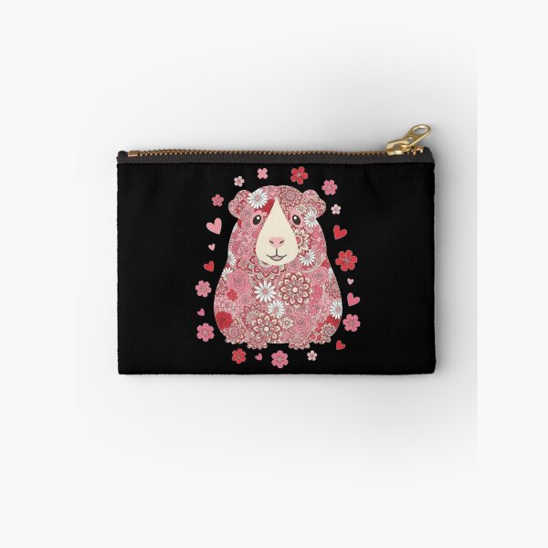 Item preview, Floral Guinea Pig Flower Lover Gift designed and sold by CORJIDOG-ART.
