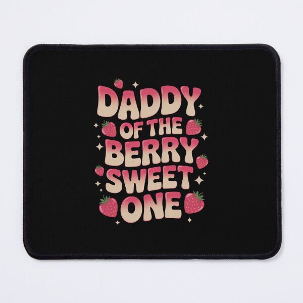 Item preview, Daddy Of The Berry Sweet One Father Strawberry Lover designed and sold by CORJIDOG-ART.
