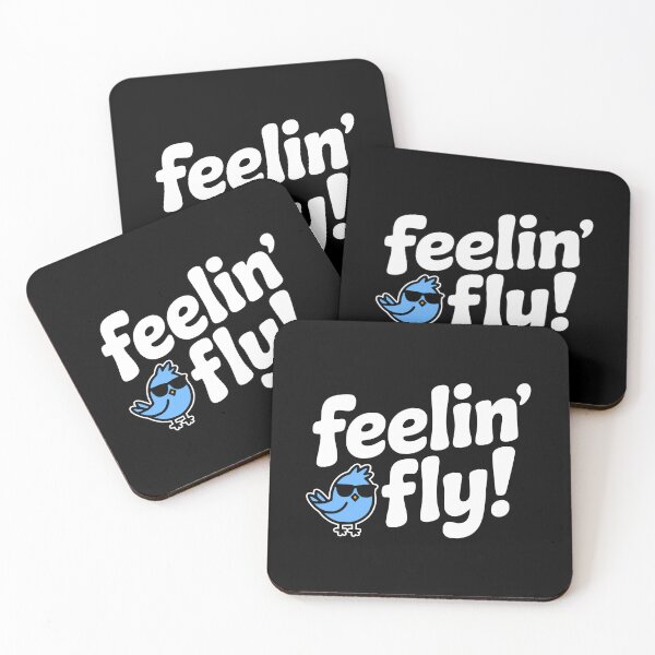 Item preview, Feelin' Fly! Funny Bird Pun designed and sold by PMCreative.