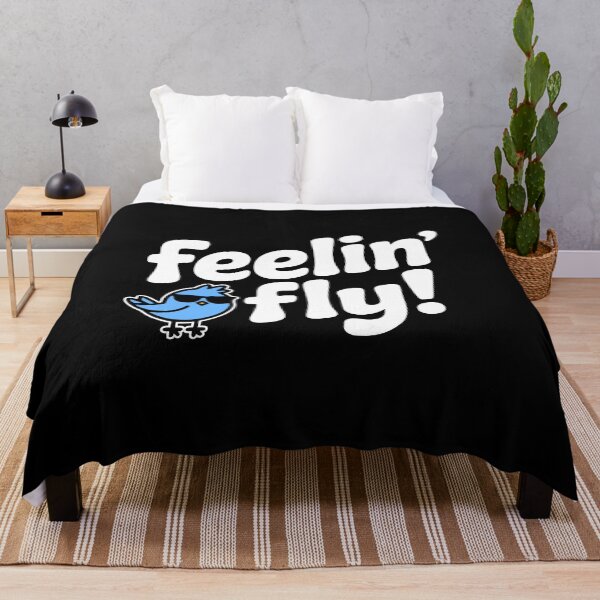 Item preview, Feelin' Fly! Funny Bird Pun designed and sold by PMCreative.