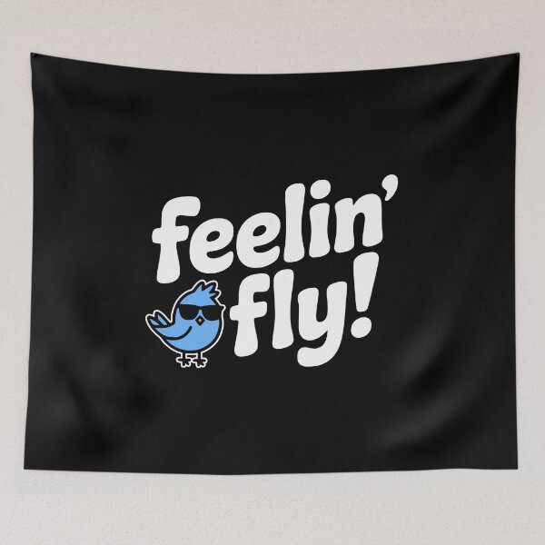Item preview, Feelin' Fly! Funny Bird Pun designed and sold by PMCreative.