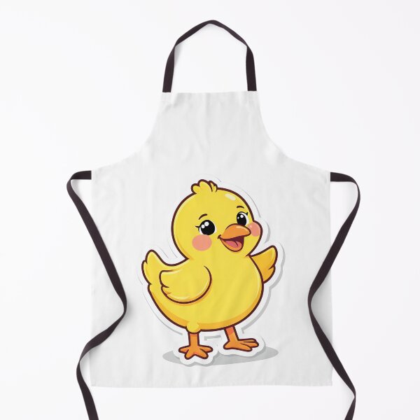 Item preview, Cute Yellow Chick Cartoon – Kawaii Baby Bird Illustration designed and sold by Kavya Art.