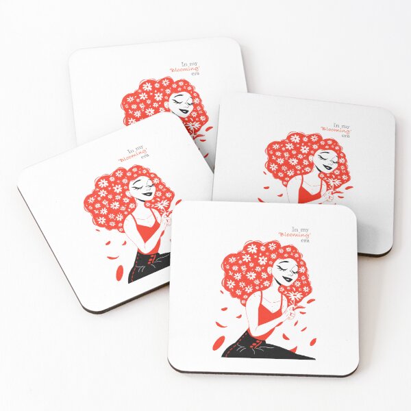 Item preview, Blooming Era Girl Illustration | Self Love & Growth Art designed and sold by kifayat22.
