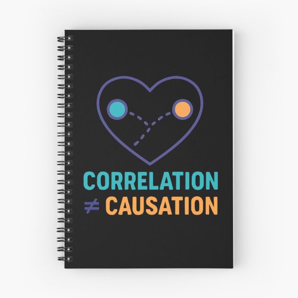 Item preview, Correlation ≠ Causation Funny Science Gift for Researchers designed and sold by Virelo.