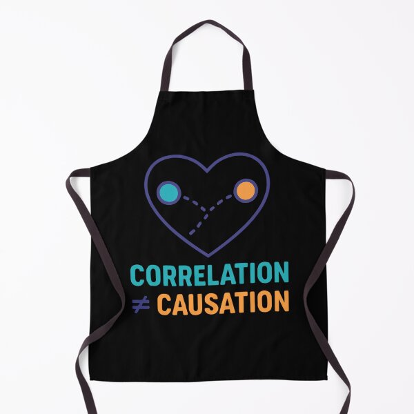 Item preview, Correlation ≠ Causation Funny Science Gift for Researchers designed and sold by Virelo.