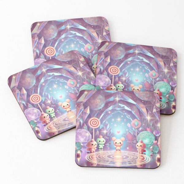 Item preview, Kawaii Crystal Cave – Candyland Magic Circle designed and sold by ComedyInkFactor.
