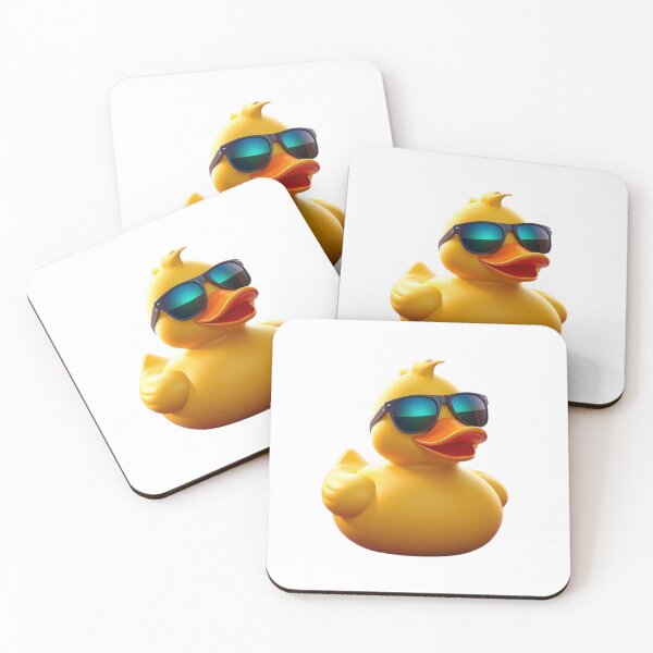 Item preview, The Cool Rubber Duck designed and sold by Ink And Inspire.