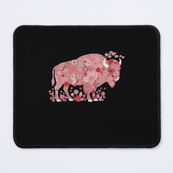 Item preview, Floral Buffalo Native American Bison Lover designed and sold by CORJIDOG-ART.