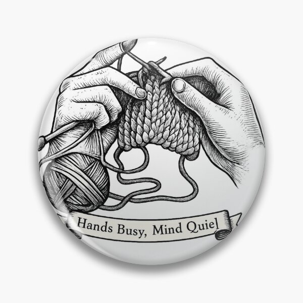Item preview, Hands Busy, Mind Quiet  designed and sold by Iail Ioa.