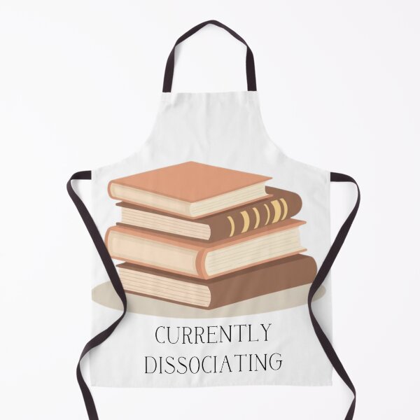 Item preview, Currently Dissociating Book Illustration designed and sold by CreatedbyKandJ.