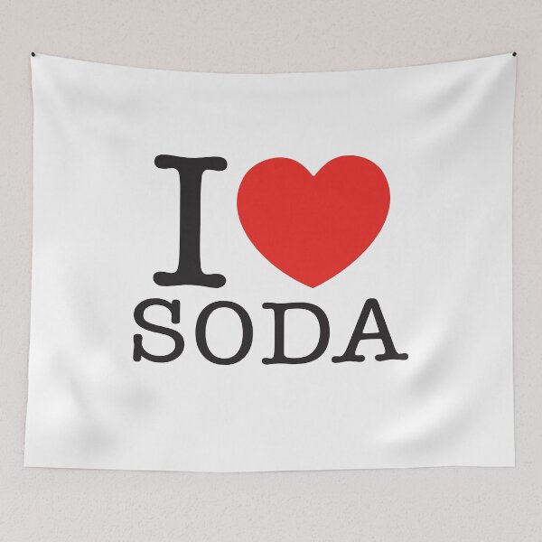 Item preview, I Love Soda designed and sold by shitpostee.