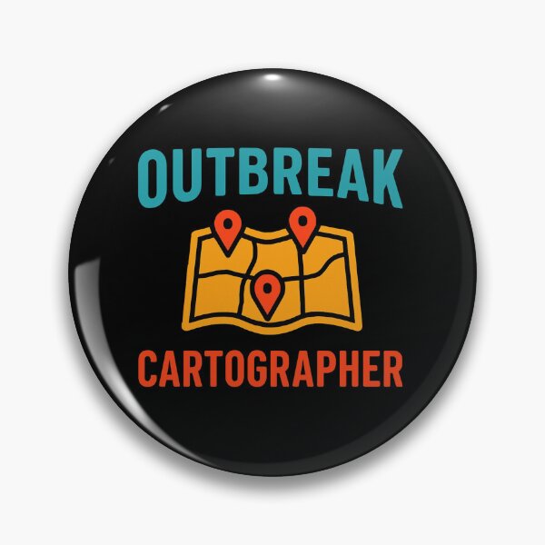 Item preview, Outbreak Cartographer Funny Epidemiology Gift For Nerds designed and sold by Virelo.
