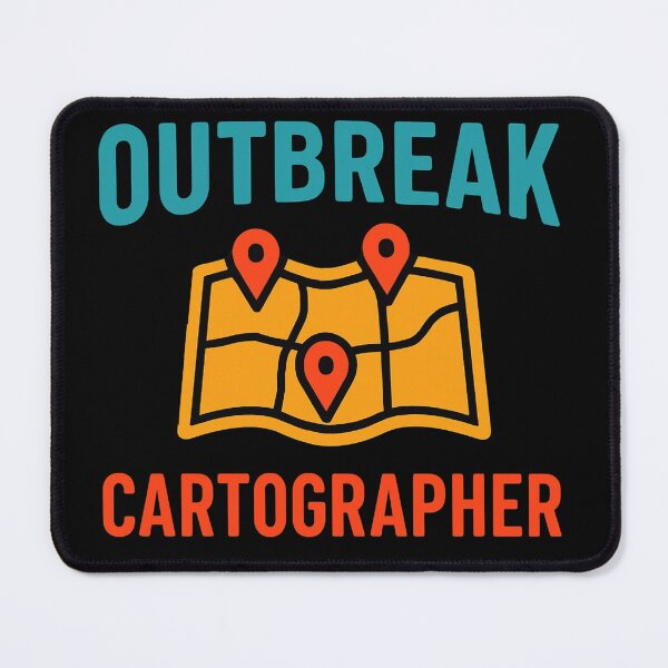 Item preview, Outbreak Cartographer Funny Epidemiology Gift For Nerds designed and sold by Virelo.