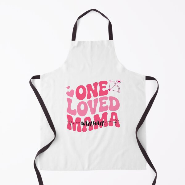 Item preview, One Loved Mama Cute Valentine’s Day Mom Love Quote Typography Design designed and sold by AnnCraftsPH.